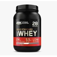 Optimum Nutrition Gold Standard 100% Whey Proteína en Polvo 28 Dosis, 896 g sabor Cookies & Cream-strawberry -Chocolate hazelnut- Vainilla ice creme-Doble Choco-Chocolate con milk-frenche Vainillacreme - details 0