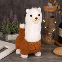 Alpaca Eléctrica Kawaii De Peluche Simulación Con Cola Balanceante Juguete Para Niños Regalo De Cumpleaños Animal De Peluche De Tamaño Mediano - details 5