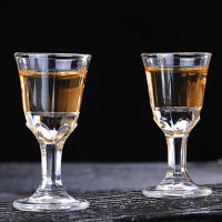 6pcs Vaso De Licor 10ml Pequeño Vaso De Vidrio Transparente Para Bebidas Copa De Vino Dispensador De Esencias Para Fiesta - details 2