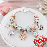 Luxury 925 Sterling Silver Pink Flower Murano Glass Beads Charm Para Pulsera O Collar Original Faceted DIY Joyería Para Mujer - details 2