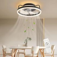 Ventilador de Techo With Iluminación LED Regulable, 40CM 26W, 6 Velocidades, Para Dormitorio, Cocina y Coque - details 0
