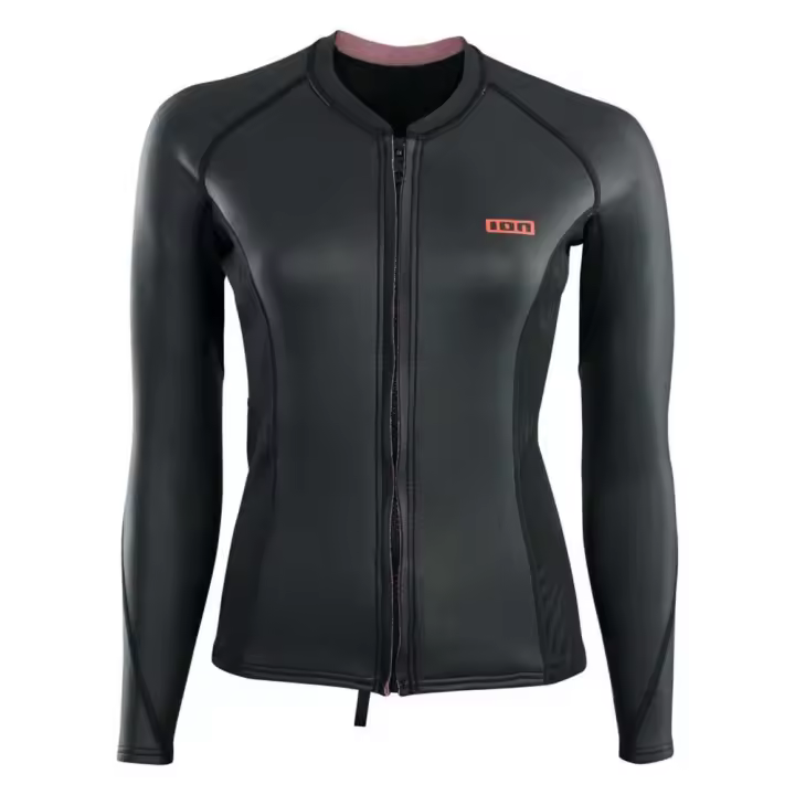 Ion Camiseta De Manga Larga Con Cremallera Completa Para Mujer Neo Top Skin 2 Mm - 1