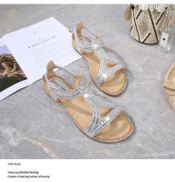 CA Sandalias de mujer 2025, dulces y cómodas, con punta redonda, zapatos de mujer de talla grande. - details 30