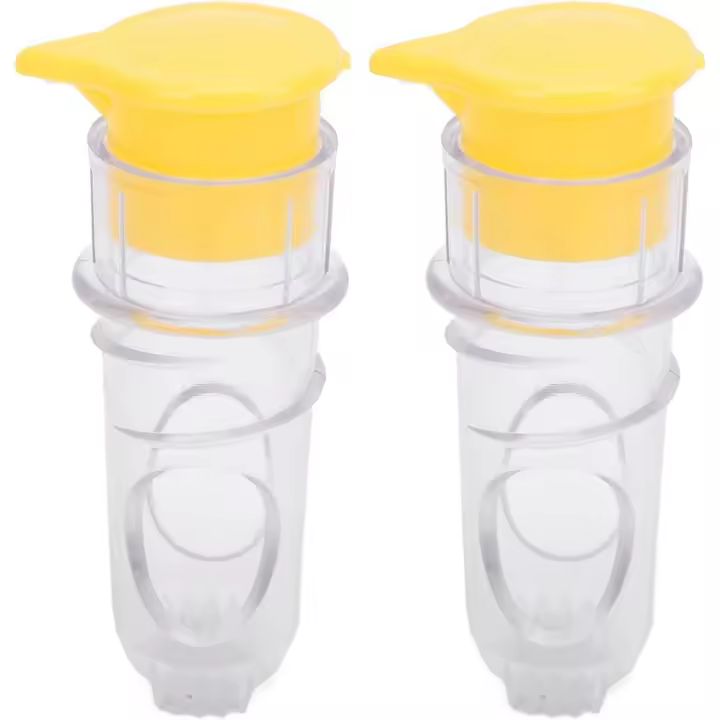 Exprimidor de limón, exprimidor de cítricos, 2 exprimidores de limón portátiles, manual y ahorrador de mano de obra, para limas, cítricos, prensa de tornillo para cócteles y bebidas. - 1