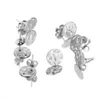 10pcs Postes De Aretes Redondos De Acero Inoxidable Para DIY Joyería De Pendiente Colgante Accesorios De Fabricación De Joyas - details 1