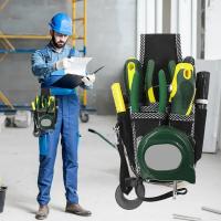 Bolsa De Herramientas Multifuncional De Cinturón Kit De Utilidad En Tela De Nylon Organizador De Bolsillo Para Eléctricos - details 5