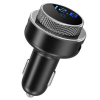 Transmisor FM Para Coche GC16 Modulador Inalámbrico Bluetooth Con Reproductor MP3 USB Doble Cargador Rápido QC3.0 Y Función Handsfree - details 0