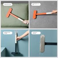Cepillo De Ventana Multifuncional De Larga Mano Para Limpieza Dual Seco Y Húmedo Limpieza De Cristal Sofá Pared Vello De Mascota Alfombra - details 8