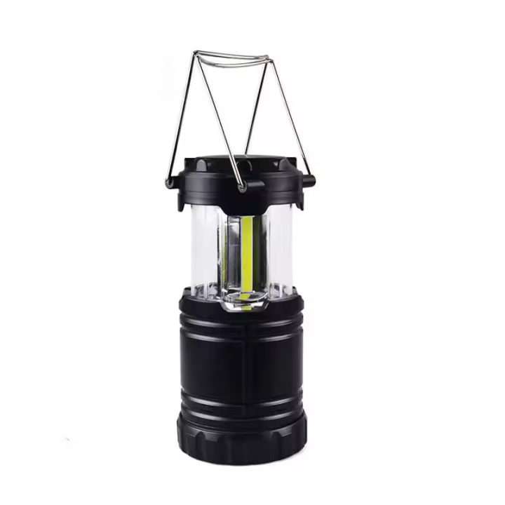 Solar LED Camping Lamp - Waterproof Lantern with Hand Crank - 1