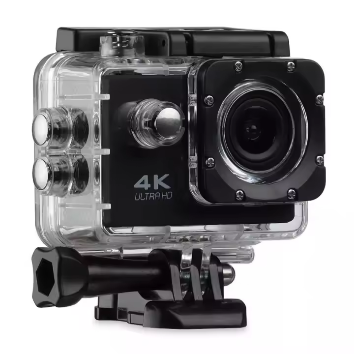Cámara de Acción para deportes, videocámara deportiva resistente al agua, 4K, Full Hd, Go Pro, casco subacuático, Dv, cámara de píxeles para fotos - 1