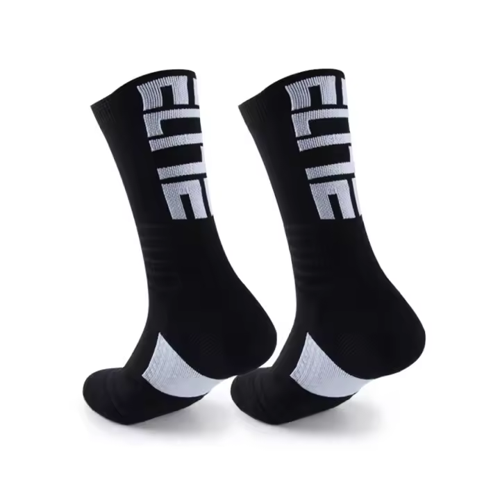 Calcetines De Deporte Unisex Elite Calcetines De Fútbol Baloncesto Rugby Ciclismo Senderismo Running Béisbol Talla Media Algodón Spandex - 1