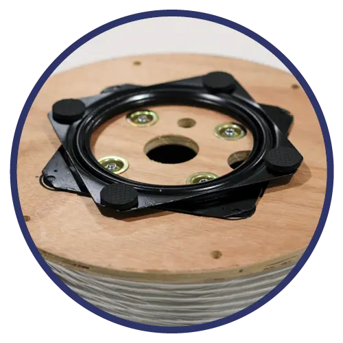CABLE COAXIAL EK 6,8mm Conductor CU 1mm; 96 H; Rollo de 100 m. - 1