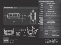 NOCO GENIUS5: Cargador de Batería 5A, 6V y 12V, Mantenedor y Desulfatador para Baterías de Plomo-Ácido y Litio de Coche y Moto - details 3
