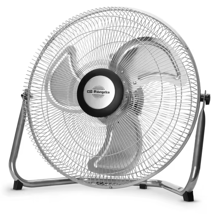 Orbegozo PW 1240 - Power fan industrial, 3 Niveles De Ventilación,Potencia 80 W, Gris. - 1