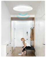 Lámpara De Techo LED Con Sensor De Movimiento 8W 16W AC220V Luz Fría Sensor Automático Fotosensible Decoración Para Casa Pasillo Garage - details 9
