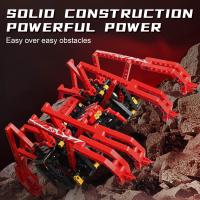 Kit De Construcción De Robot Espinardo Rojo Con Control Remoto 818 Piezas Juguete Educativo De Ciencia Y Tecnología Para Niños Regalos - details 6