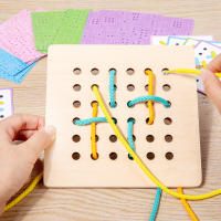 Puzzle De Madera Montessori Para Niños Juguete Educativo Temprano Alineación De Sombras Frutas Ropa Conocimiento Para Edad Infantil - details 2