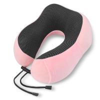 Almohada De Viaje Suave En Forma De U De Memoria De Espuma Colchón De Cuello Para Salud Cuidado Del Cuello Y Del Cervical Para Avión - details 15
