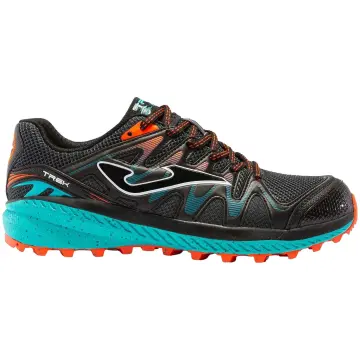 Scarpe Da Trail Running Joma Tundra Tktuns2516 Per Uomo - Nero E Arancione, Ammortizzate, Per Sentieri E Allenamento