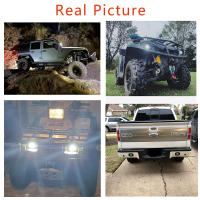 Luz De Trabajo LED De 48W/39W 5 Pulgadas Montaje Plano Para Jeep 4x4 Camión Camiòneta Con Lente De Hoz Y Ancha Bombilla De Aluminio Para Carretera Y off Road - details 2