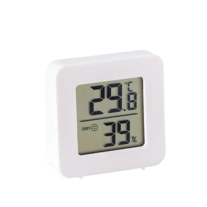 Detector De Humedad Y Temperatura Digital Portátil Mini Puede Ser Erguido O Colgado En La Pared Para El Hogar - 1