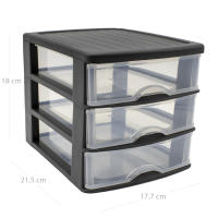 Banner - Torre de almacenamiento con 3 cajones