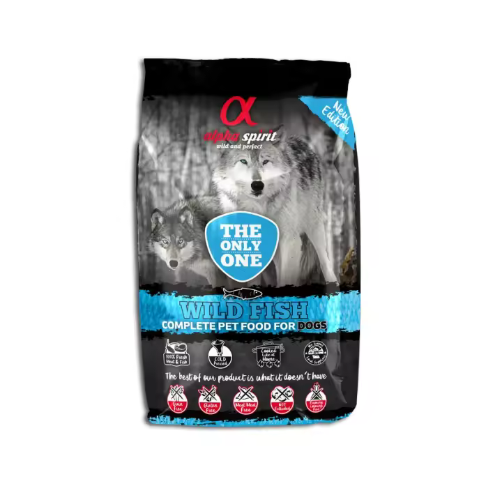 Alpha Spirit The Only One Wild Fish 3kg con Pescado Fresco - 1