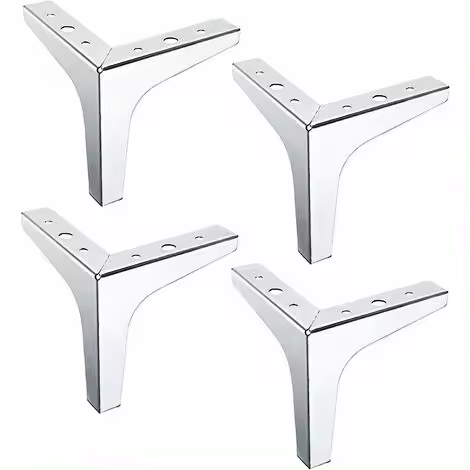 Pata triangular para muebles, Patas intercambiables de Metal para muebles, muebles DIY - 1