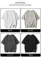 Camiseta De Verano Para Hombre 8XL Estilo Retro Trendy De Calle Hip Hop Manga Corta Impresión Casual Top De Calle Tees - details 4