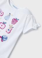 Picotiños - Camiseta Manga Corta Frutas Mayoral Niña - details 2