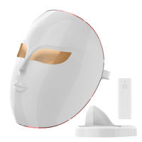 Terapia De Luz LED Para El Rostro 3 Colores Rejuvenecimiento De La Piel Cuidado Facial Anti Envejecimiento Acentuación De La Piel Eliminación De Arrugas Tratamiento Con Luz Fotónica - details 0