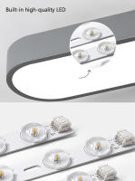 Luz De Techo Moderna LED Ultra-Fina Para Decoración Interior De Casa Cocina Comedor Dormitorio Estilo Minimalista Sin Control Remoto - details 2