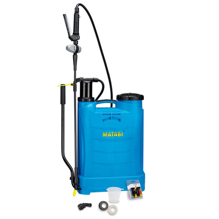 Produktbild von Matabi Evolution 20 Super Handsprühgerät – 20 Liter, Edelstahlgriff, FPM-Dichtungen, Für Agrochemikalien, EU-gefertigt, Intensiver Gebrauch