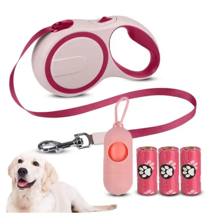 Correa extensible para perro COZYPETS de 5 metros - Comodidad y libertad para tu mascota - 1