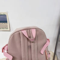 Mochila De Nylon Impermeable Para Mujer Con Múltiples Bolsillos Kawaii Para Estudiantes Con Capacidad Para Laptop Y Libros - details 35