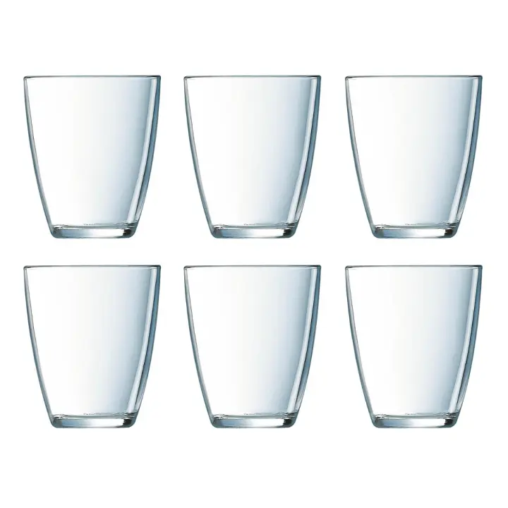 Set 6 Vasos Altos Luminarc Concepto Vidrio Transparente 31CL - 1