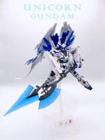 Figura De Acción Anime Unicornio Destrucción Modo Modelo Hg 1/144 Bandai Ornamento De Escritorio Juguetes Para Adultos Regalo - details 2