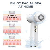 Limpieza Facial Electrónica 6 En 1 Limpieza Profunda Exfoliación Eliminación De Quistes Puntos Negros Cepillo Ultrasonido Para Rostro - details 2
