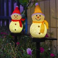 Luces Solares Para Jardín De Navidad En Forma De Payaso Decoración Exterior E Interior Luz LED Autónoma IP55 Para Ambientes Festivos - details 6