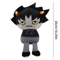Muñeco De Peluche Karkat De Homestuck 26cm Figura De Anime Para Niños Decoración De Habitación Regalo De Cumpleaños Juguete De Algodón PP Unisex - details 9