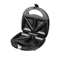 Sandwichera electrica 750W, tostadora y grill, revestimiento antiadherente, placas con forma triangular, indicador LED, asa de tacto frío. Sokany - details 2