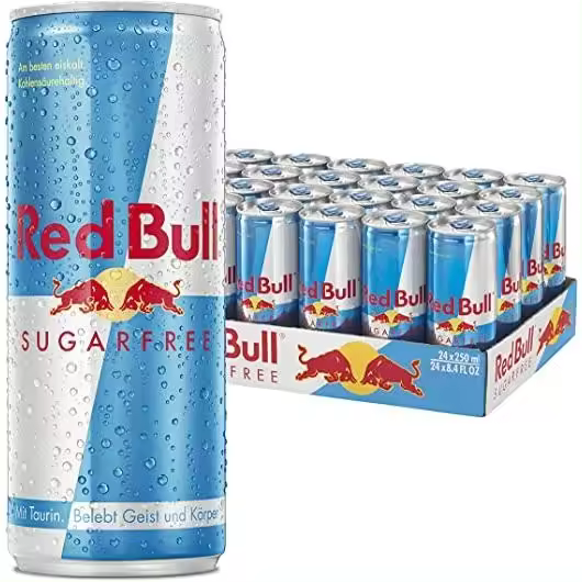 Red Bull Sugar Free 250ml Pack 24ud - 1