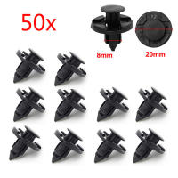 Set De 50 Clips De Fijación Para Coche De Tipo Push 8mm Retenedores De Remaches De Plástico Para Nissan Livina TIIDA Sylphy - details 10
