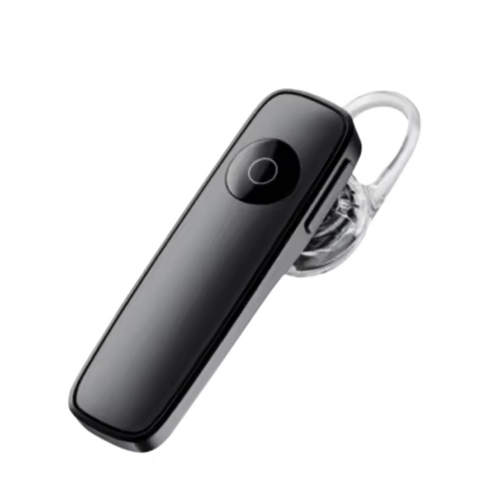 Auricular pinganillo bluetooth para llamadas en telefonos móviles blanco o negro manos libres coche oficina trabajo - 1