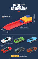 Coche De Juguete Para Niños Combinación Pop-up Con Varios Coches Compatibles Para Chicos Y Chicas Regalos Adecuados Para Edades 6-12 Años Material ABS Sin Batería - details 5