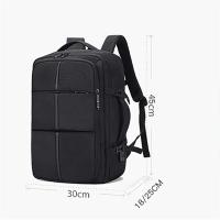 Mochila de viaje, mochila expandible convertible for llevar en el bolso, mochila for computadora portátil, mochilas casuales de negocios con puerto de carga USB, bolsa de senderismo for el fin de sema - details 0