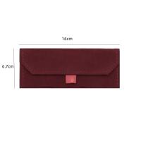 Estuche De Velours Europeo Para Gafas Y Lentes Elegante Y Nobles Caso Suave Plegable Triangular Unisex Para Mujeres Y Hombres - details 1