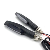 4pcs Luz De Señal De Giro LED Para Motocicleta Flashes Flujo De Agua Luz De Señal Trasera Indicadores De Freno Secuenciales - details 3