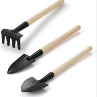 Juego De Herramientas De Jardinería Mini Tres Piezas Shovel Multi-Function Harrow Shovel Para Plantar Y Rociar Tierra Y Suelo - details 0