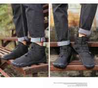 Zapatos deportivos de algodón para exteriores de cinco dedos para hombres y mujeres, además de botas cálidas de terciopelo,botas de nieve para parejas resistentes al desgaste y antideslizantes. - details 13